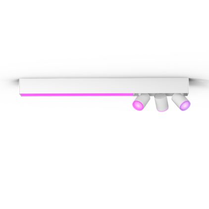 Hue White and Colour Ambiance Centris 3-spot ceiling light