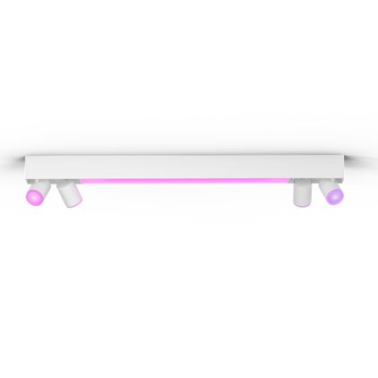 Hue White and Colour Ambiance Centris 4-spot ceiling light