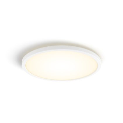 Hue White Panneau de plafond rond Tento W LED 29,1 cm blanc