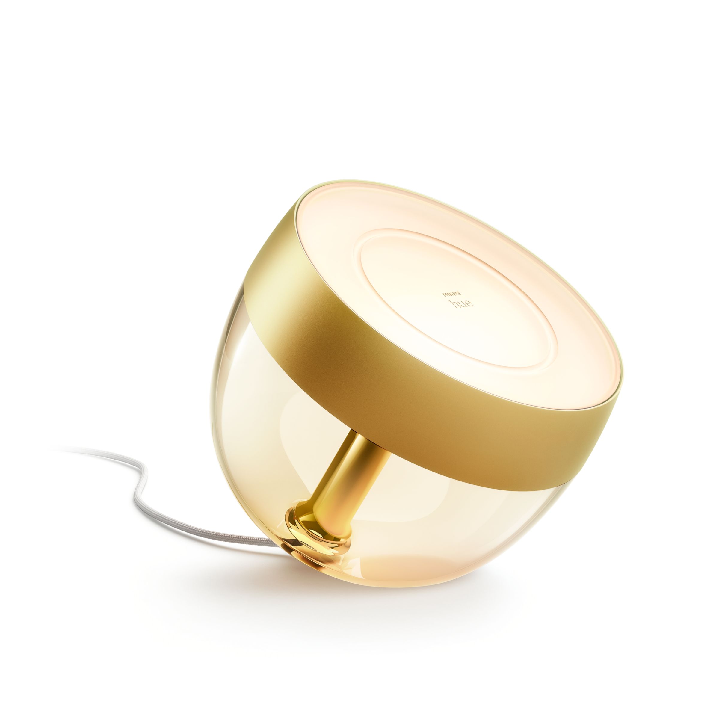 Philips Hue White & Color Ambiance Iris Tischleuchte Gold Special Edition