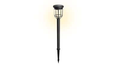 Outdoor Solar Capri Pedestal/Pathway Lights 0.6W