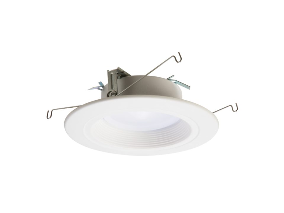 RL 6 in. Canless Recessed LED Downlight, 900/1200lm, 5CCT, D2W, 120V, DM