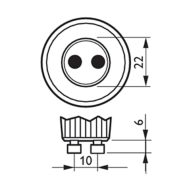 MAS LED spot VLE D 4.9-50W GU10 930 60D, 929001349202