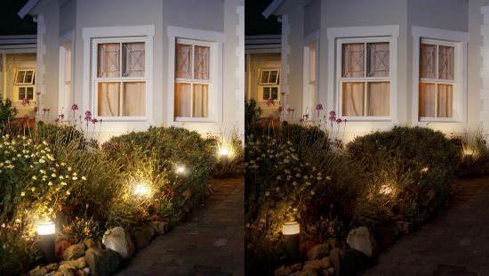 Hue Lucca DE Anthrazit | White LED-Lampe +Hue Philips Wegeleuchte Hue Outdoor