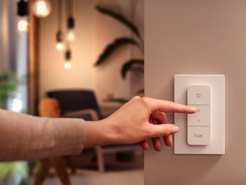 Interruptor / mando inteligente inalámbrico (V2), portátil, posibilidad de  montaje en pared, Philips Hue Ref. 8719514274617