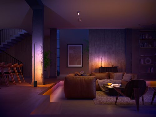 Lumière connectée PHILIPS HUE White+Colors SIGNE Lampadaire 32W