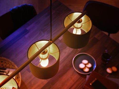 Philips Hue Lampadina a LED White & Color Ambiance (E14, 5.3 W, RGBW,  funzionamento in movimento, 1 pz)