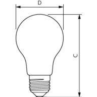 LED classic 100W A60 E27 CW FR ND 2SRT6, 929002026557