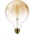 Led Filamentlamp amber gradient 25W G120 E27