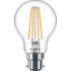 LED Ampoule transparente à filament 60W A60 B22 x2