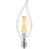 LED Filament Candle Clear 40W BA11 Universal x2