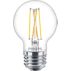 DEL Ampoule flamme transparente à filament G16.5 E26 x3, 40 W