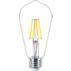 LED Filament Bulb Clear 40W ST19 E26 x2
