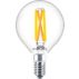 LED Filament Candle Clear 60W G16.5 E12 x2