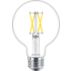 DEL Ampoule flamme transparente G25 E26 à filament x3, 60 W