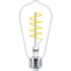 LED Filament Bulb Clear 60W ST19 E26