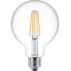 LED Filament fényforrás, átlátszó, 60 W G93 E27