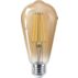 LED Filament Bulb Amber 75W ST19 E26 x4