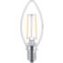 LED Filament Candle Clear 40W B35 E14