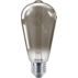 LED Filament-Lampe Rauchglas 11W ST64 E27