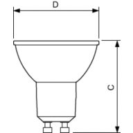 Essential LEDspot GU10, 6979487