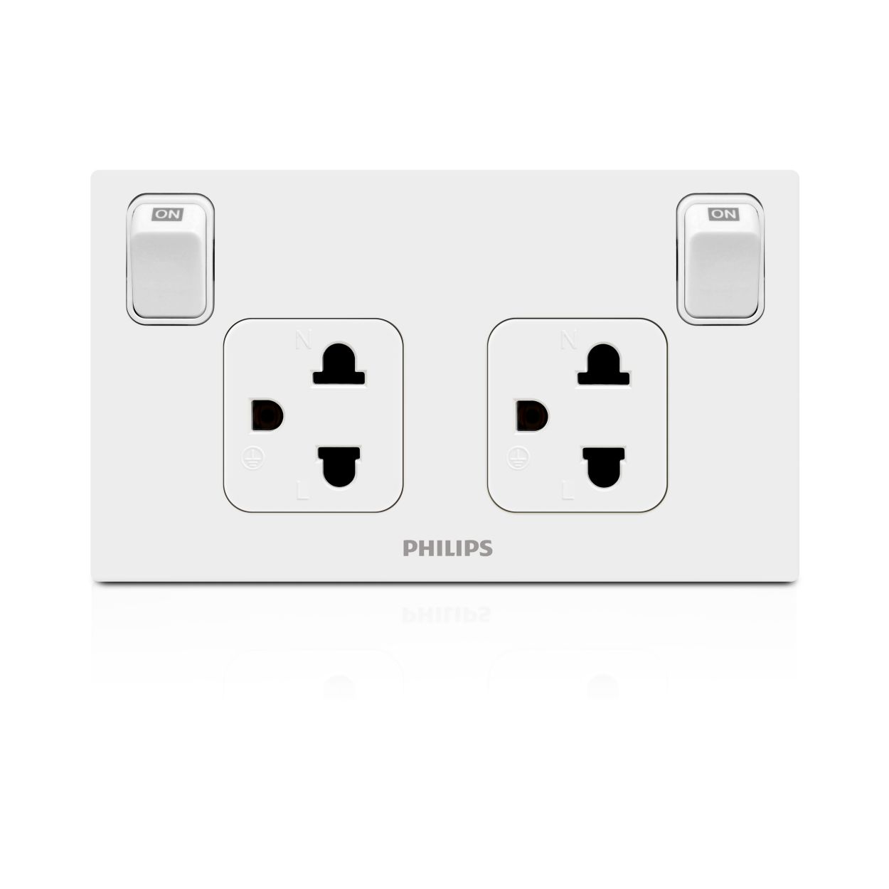 High quality switch and socket designed to safely last for years