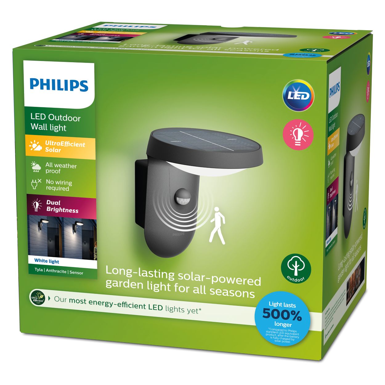 Philips solar store emergency light