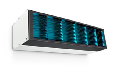 UV-C disinfection upper air wall mounted