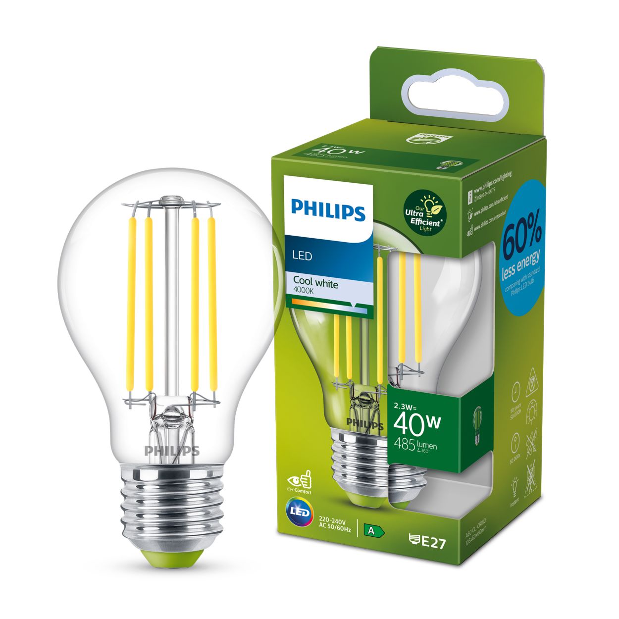 Aannemelijk ontploffen snorkel LED Bulb 8719514343740 | Philips