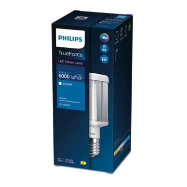Philips TrueForce Core LED E27 HPL/HPI/SON Dépolie 20W 2700lm 150D - 840 Blanc  Froid, Équivalent 80W