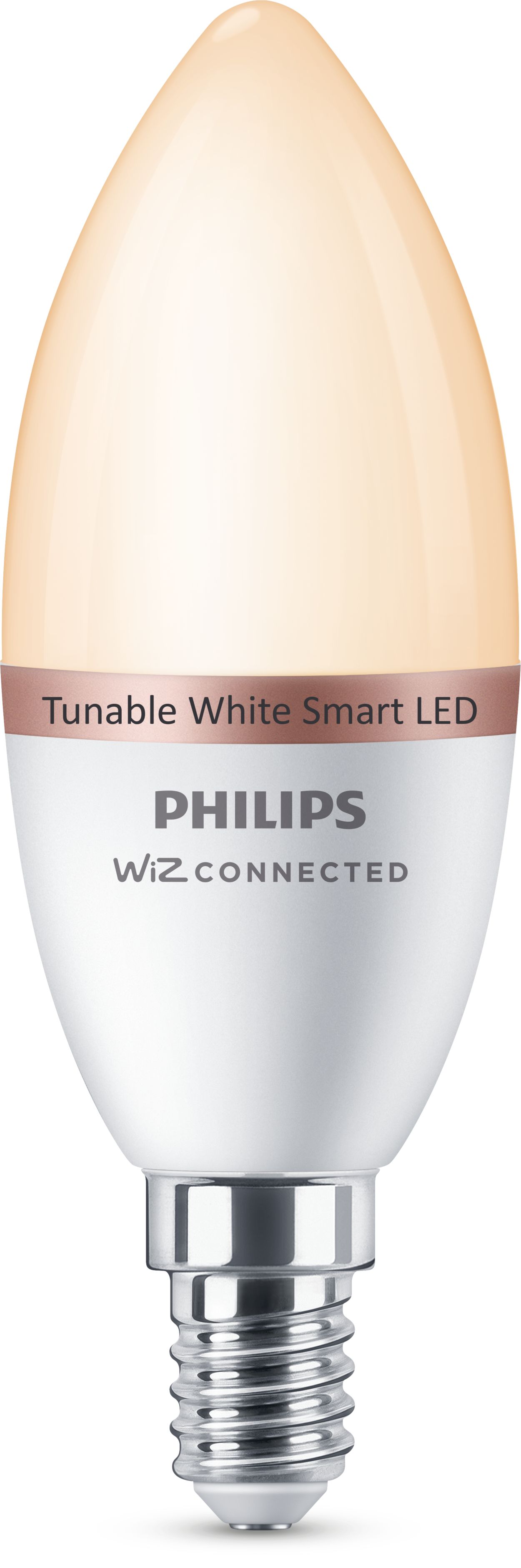 Bombilla inteligente luz ambiente WiZ Vela C37 E14 40 W - Red