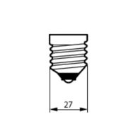 Philips Standard ELV 60W E27 24V 2700K 970lm Lampadina Incandescenza