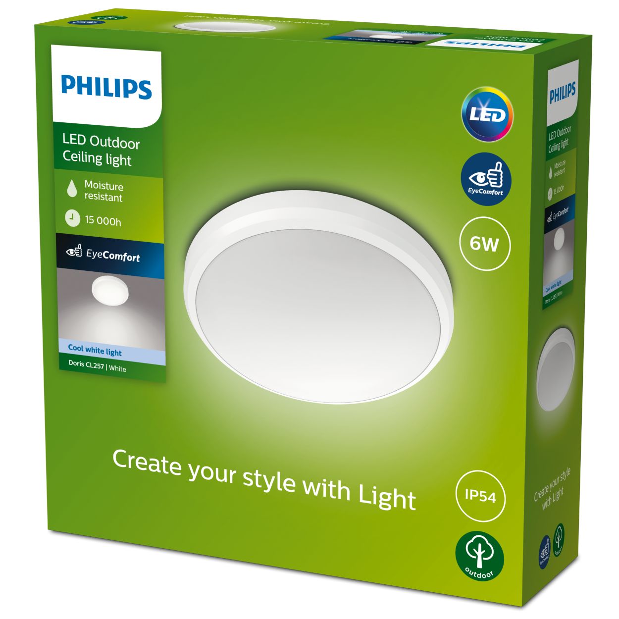 Philips led deals ceiling lights 6w