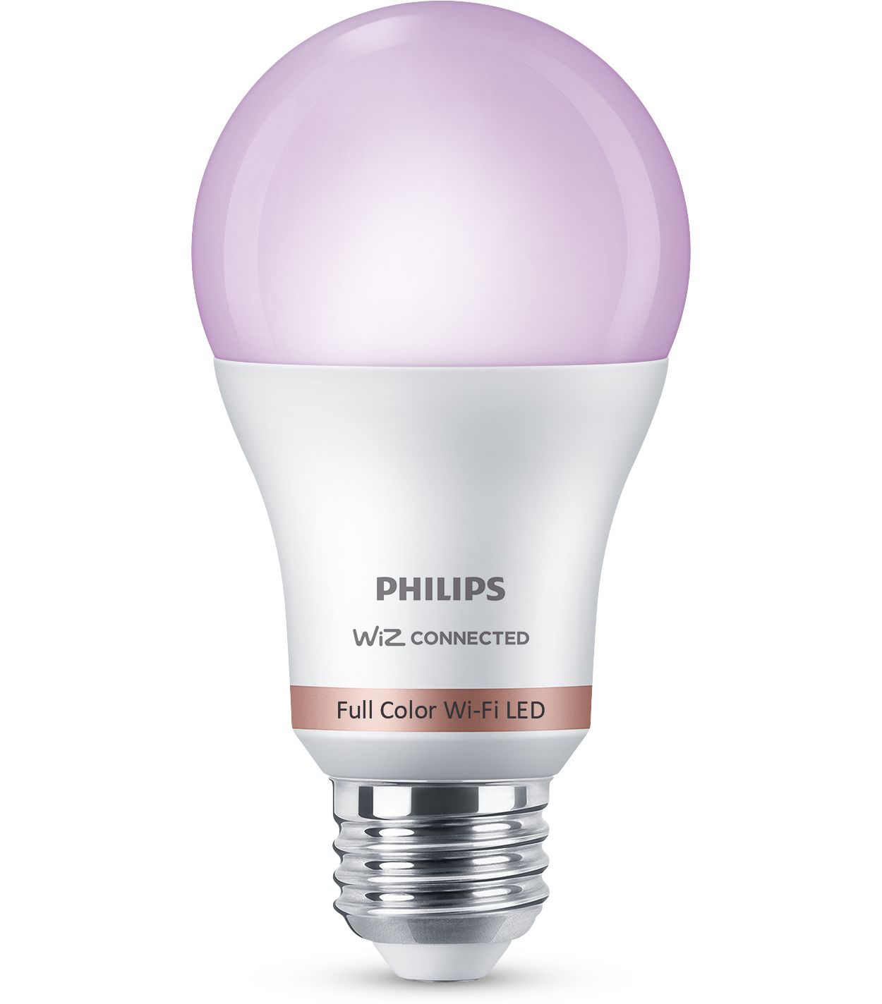 Philips WiZ Ampoule Smart LED A19 E26 60W A-Line, couleur à