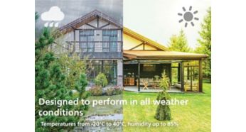 IP44 - weather proof