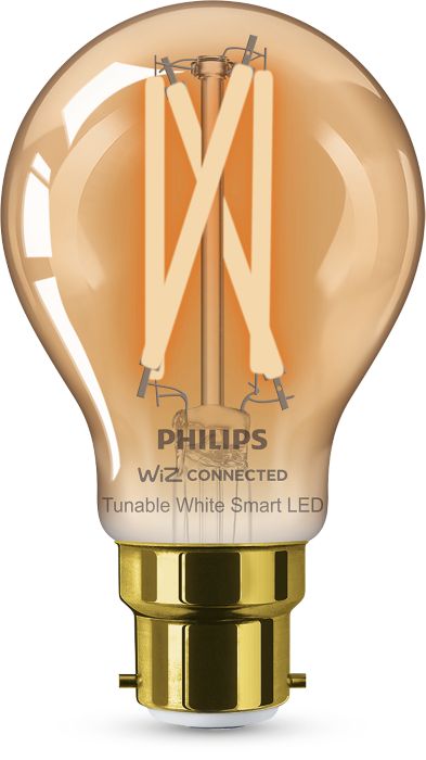 Philips amber on sale led bulb