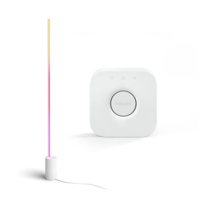 Bundel: Signe gradient vloerlamp wit + Hue Bridge