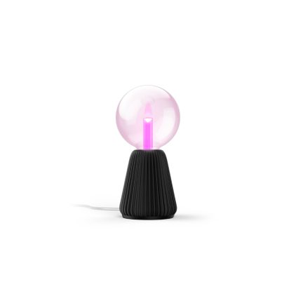 Lightguide large globe + cone table lamp (black)