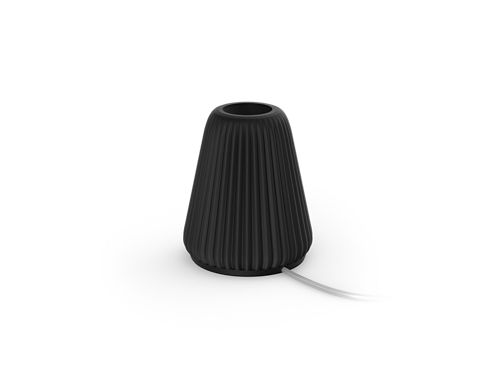 Hue Lampe à poser en forme de cône pour ampoules Lightguide (Noir)